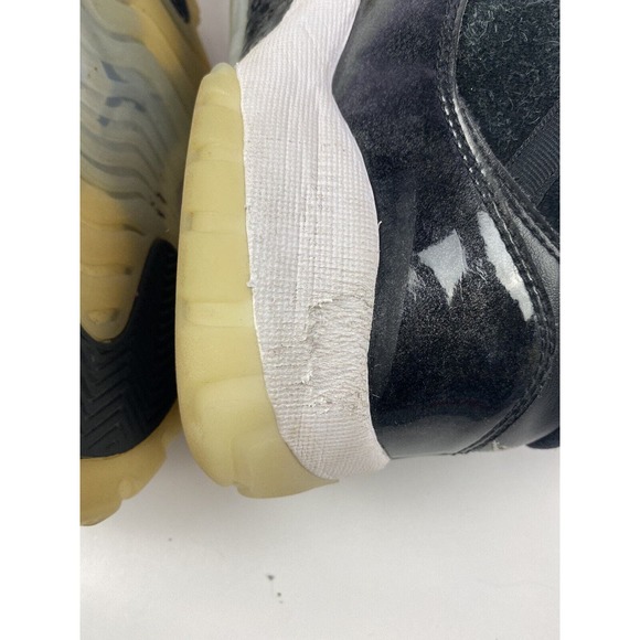 Nike Air Jordan Retro 11 XI Low Baron Black White Graphite 528895-010 Size 11 main image 10